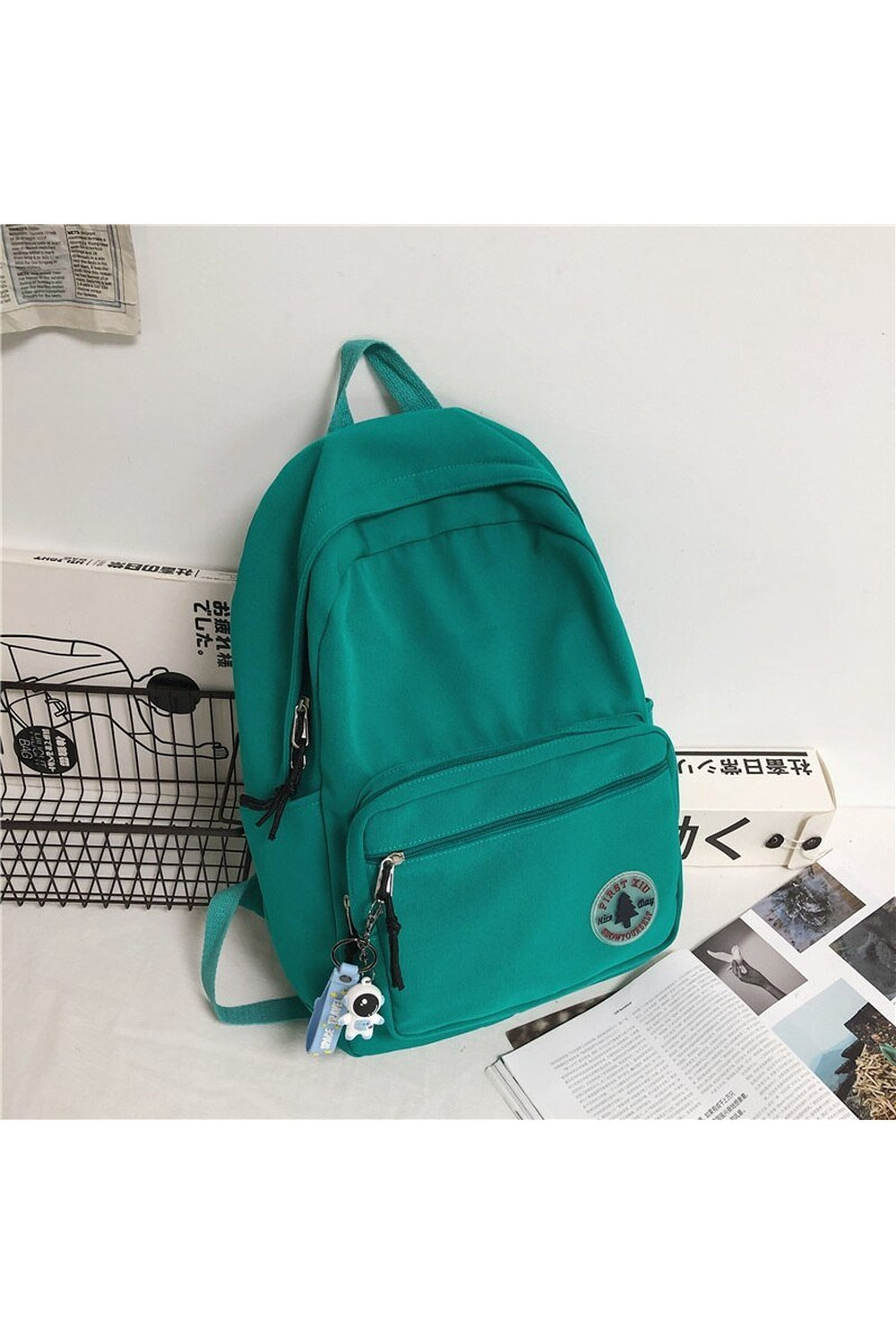 Casual Nylon College Backpack