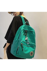 Casual Nylon College Backpack