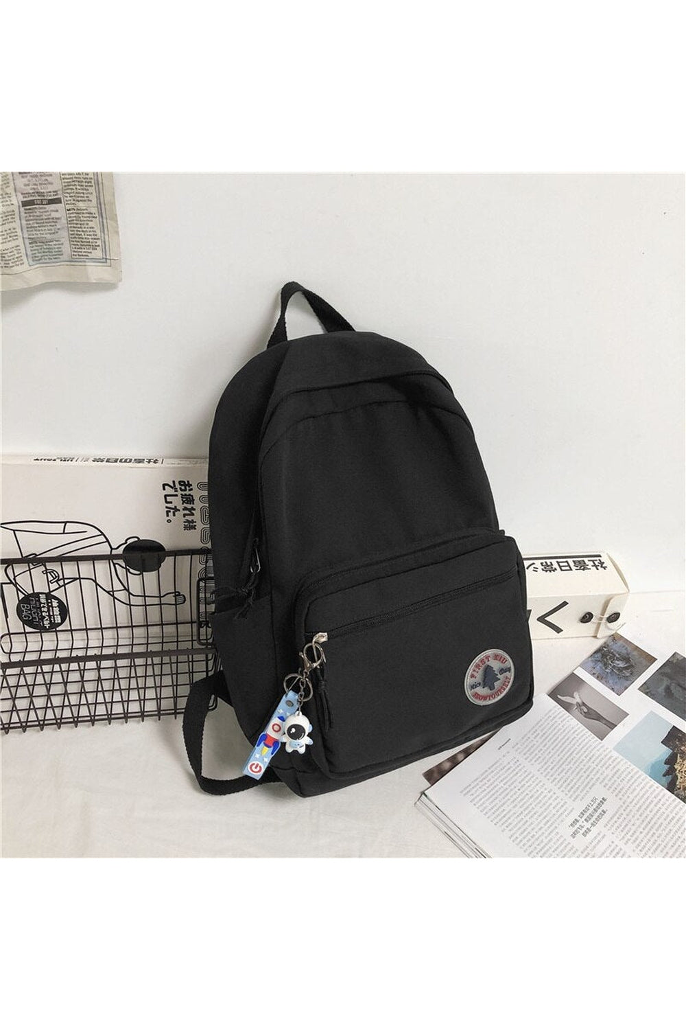 Casual Nylon College Backpack