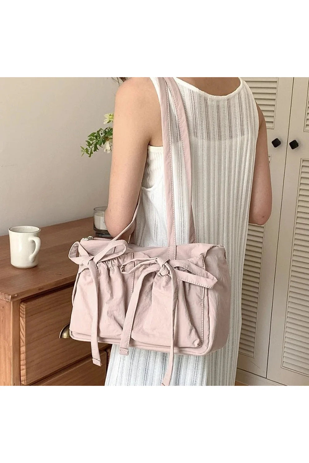 Casual Nylon Shoulder Bag