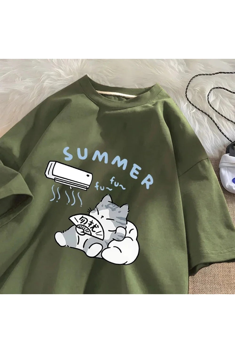 Cat Air Conditioner T-shirt