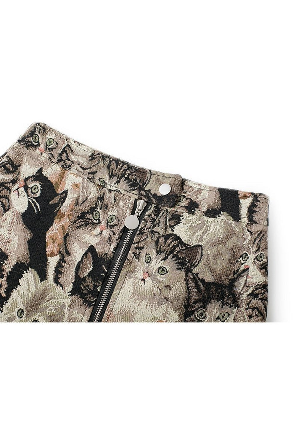 Cat Pattern Skirt