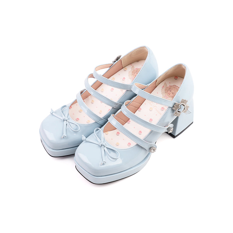 Sweet Angel Cute Kawaii Heels Lolita Shoes ON615