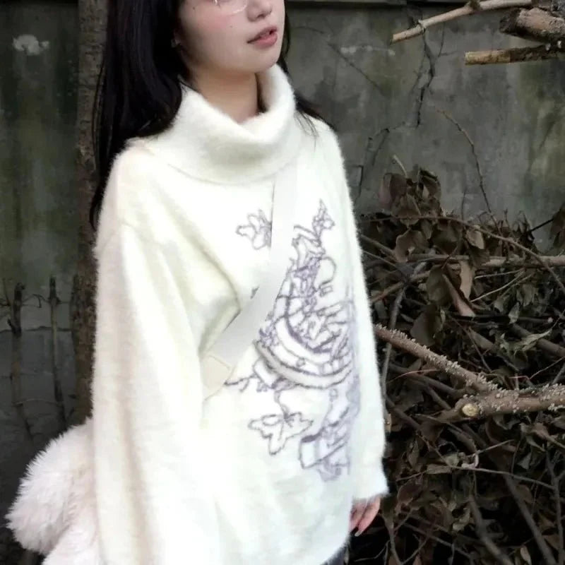 Celestial Embrace Turtleneck Sweater