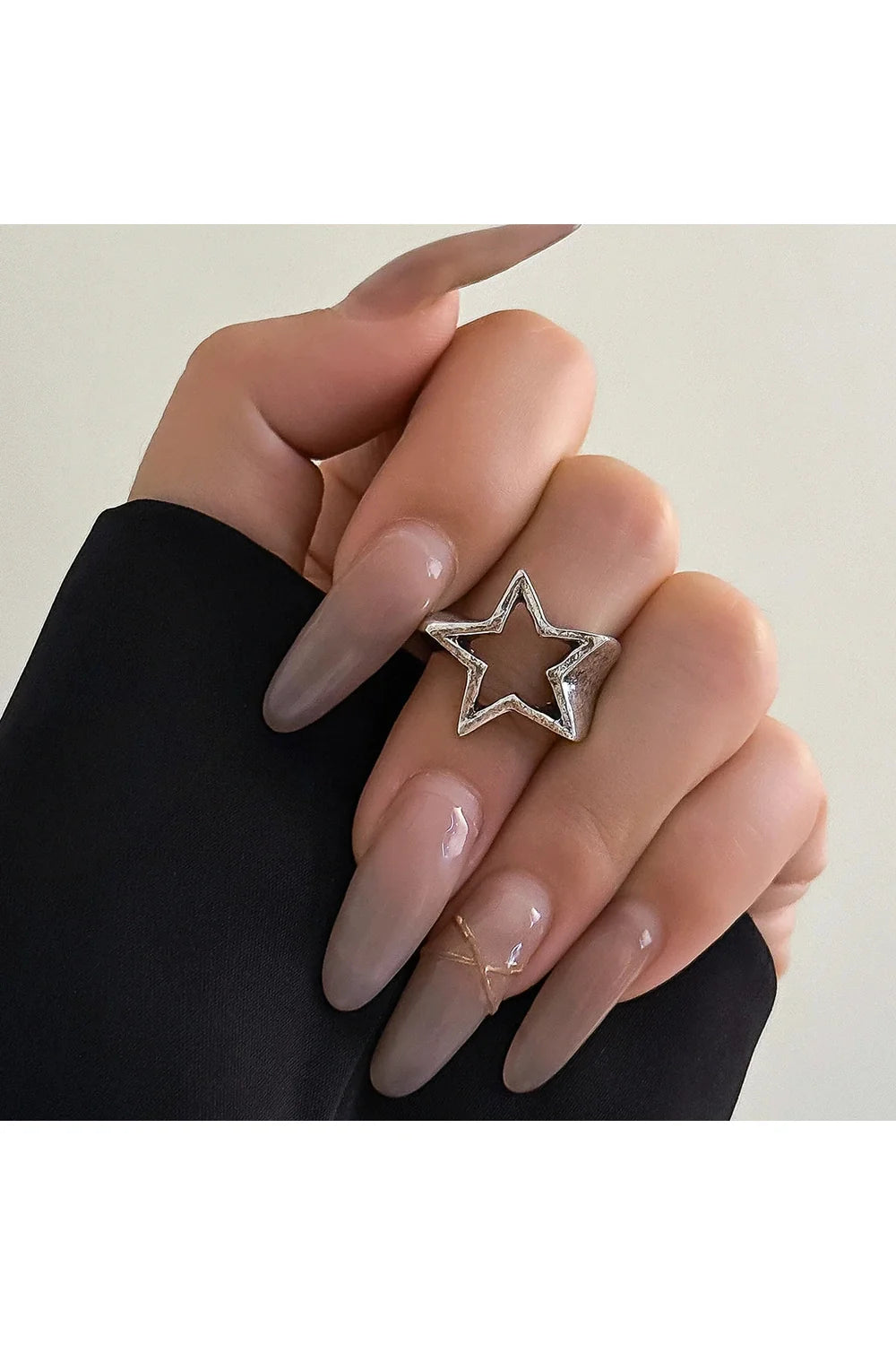 Celestial Silver Starlet Ring