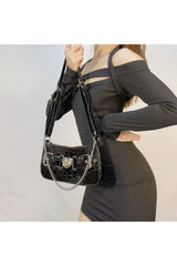 Chain Crossbody Underarm Bag