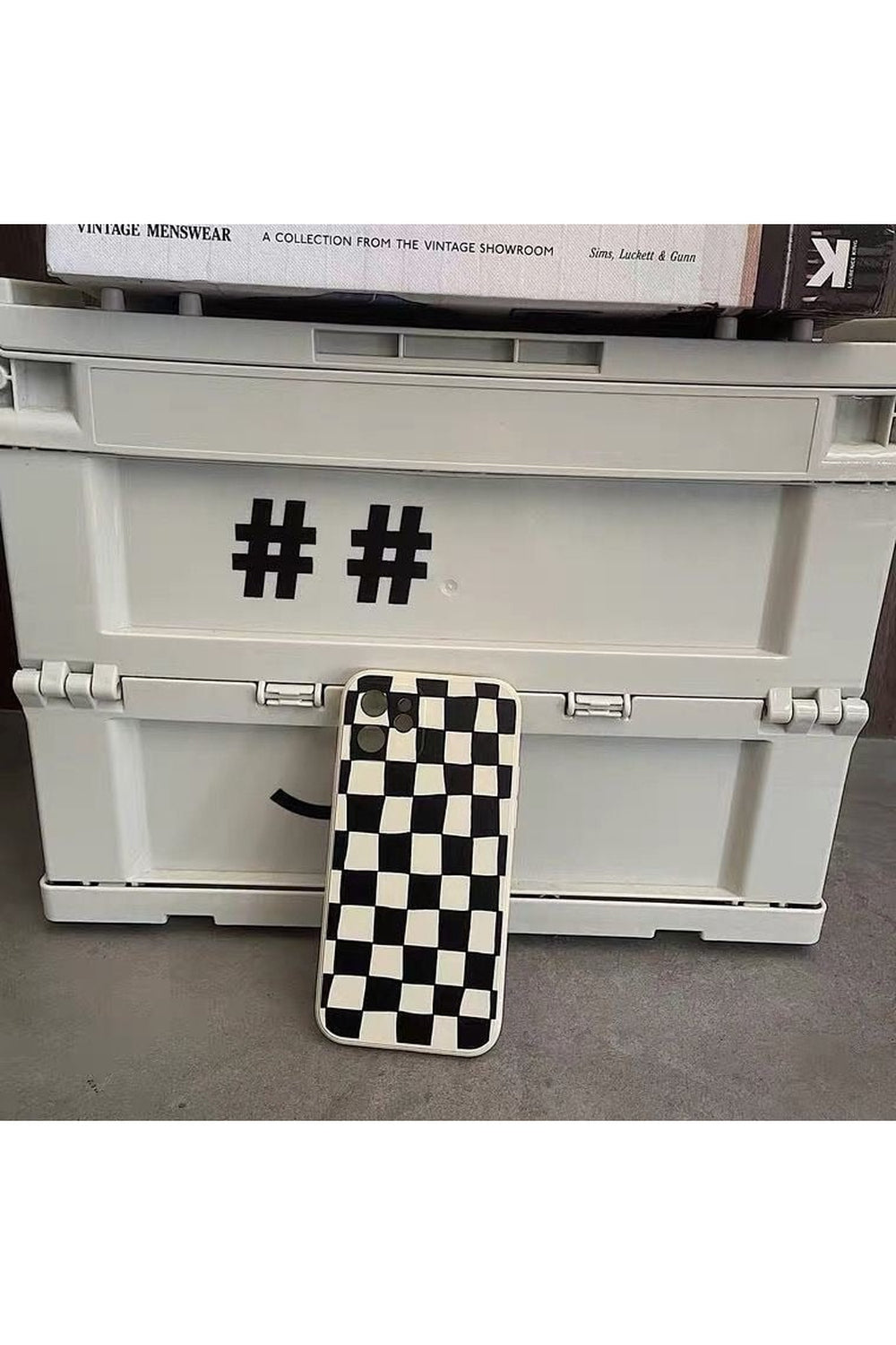 Checkerboard Case for iPhone