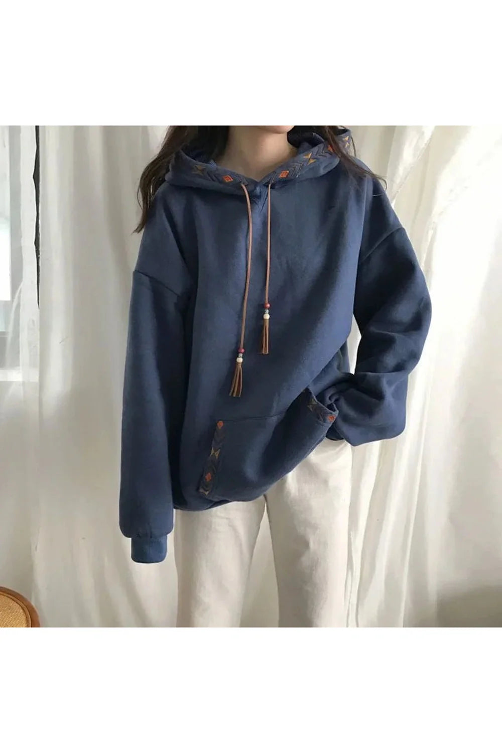 Fall Chinese Style Oversized Hoodie