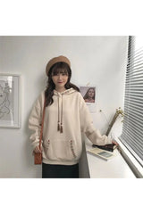 Fall Chinese Style Oversized Hoodie