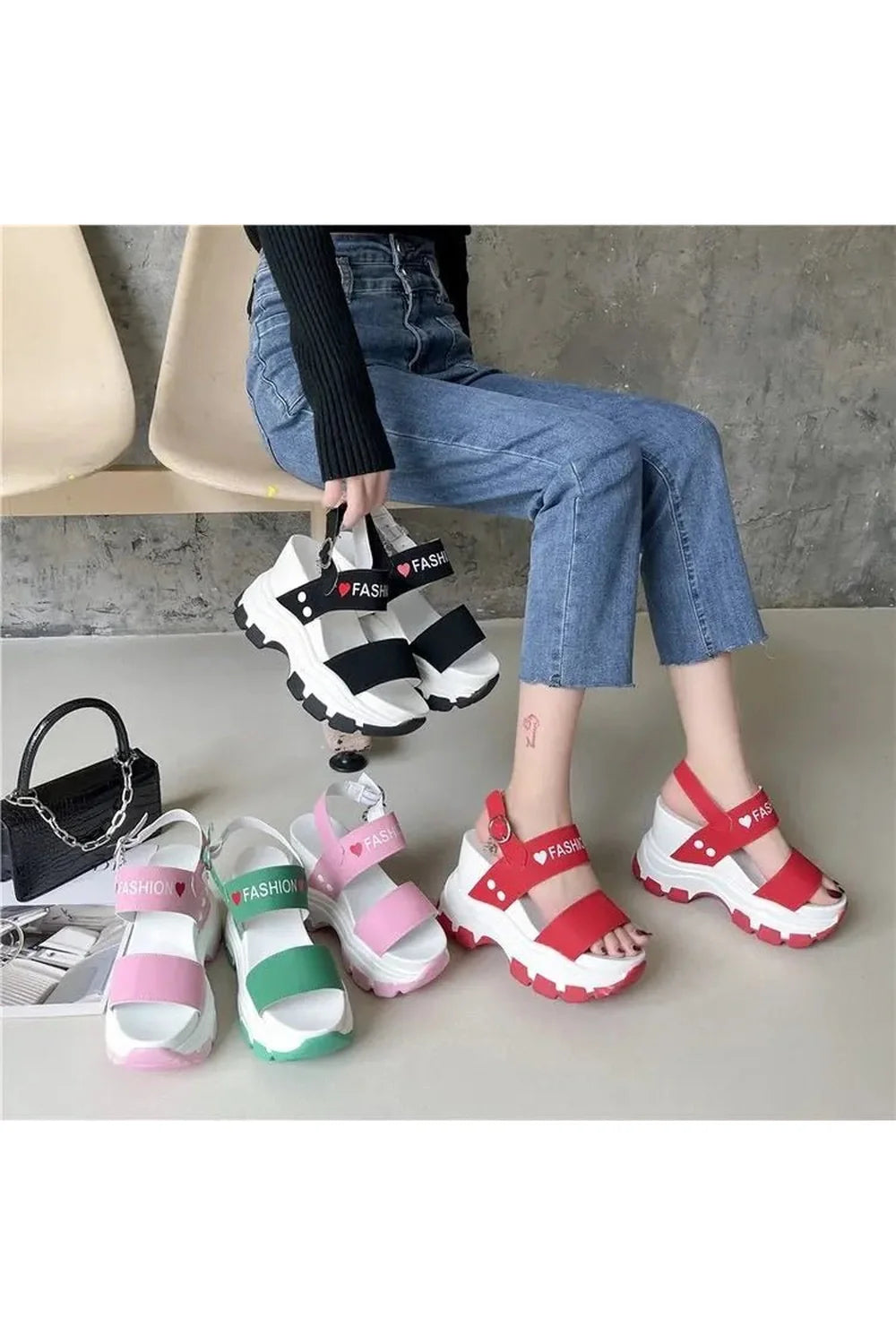 Chunky Platform Sandals