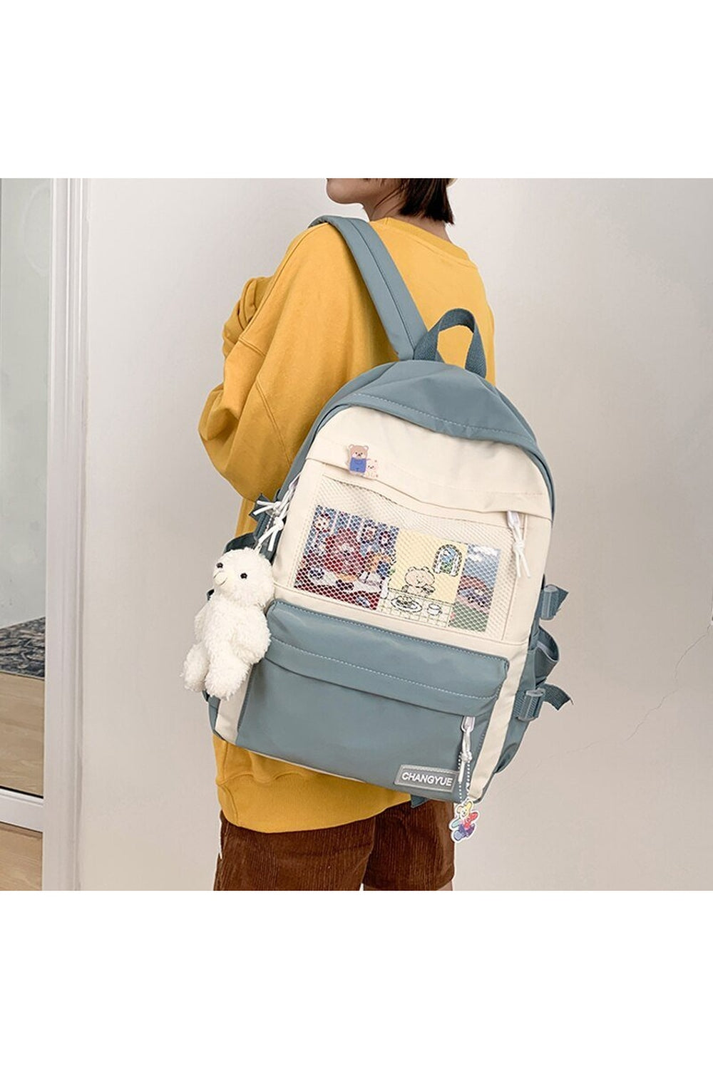 College Pastel Backpack