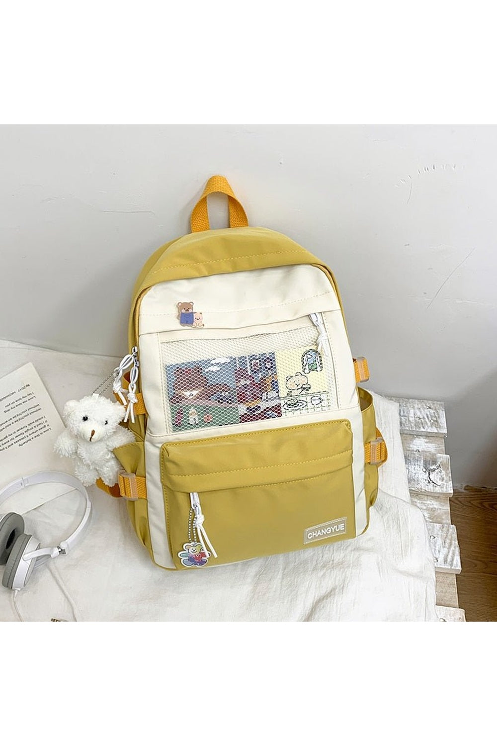 College Pastel Backpack