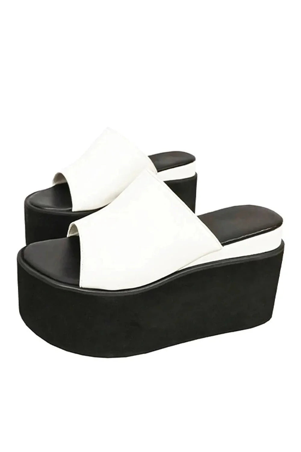 Comfy Wedge Open Slippers