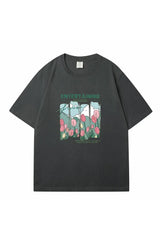 Comics Flowers T-shirt