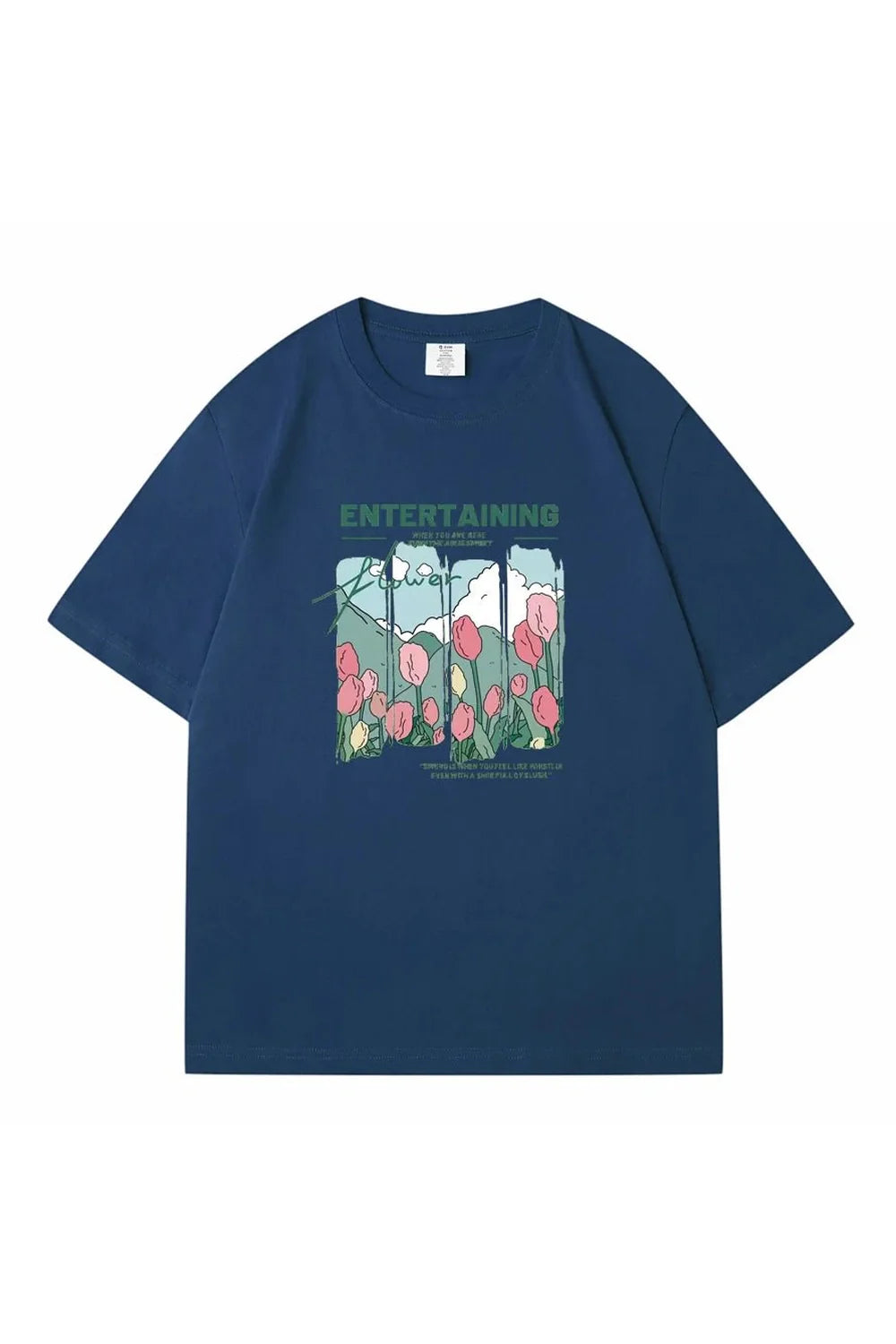 Comics Flowers T-shirt