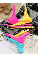 Contras Colors Baddie Swimsuit