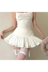 Coquette Lace Mesh Skirt