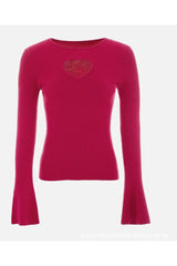 Coquette Ribbed Knit Top