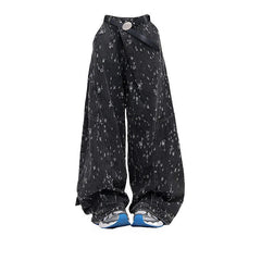 Cosmic Dust Wide-Leg Jeans