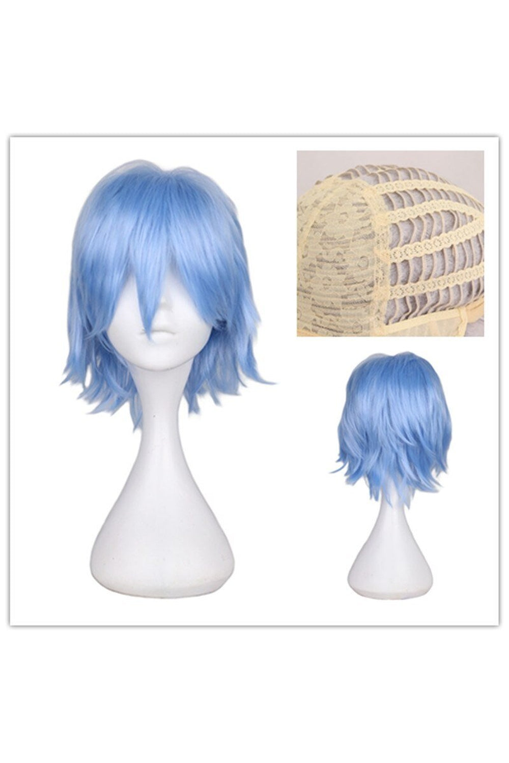 Cosplay Egirl Preppy Anime Wig