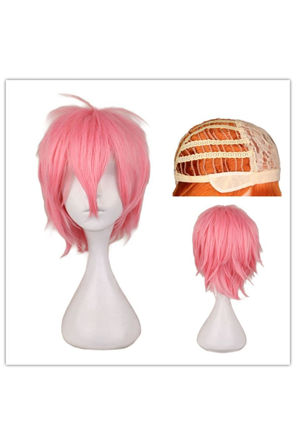 Cosplay Egirl Preppy Anime Wig