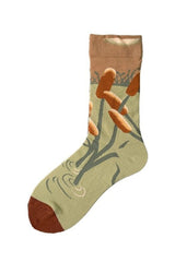 Cotton Abstract Art Socks