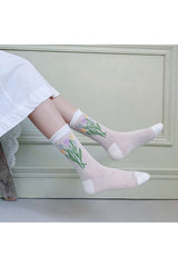 Chaussettes en coton Art Hoe