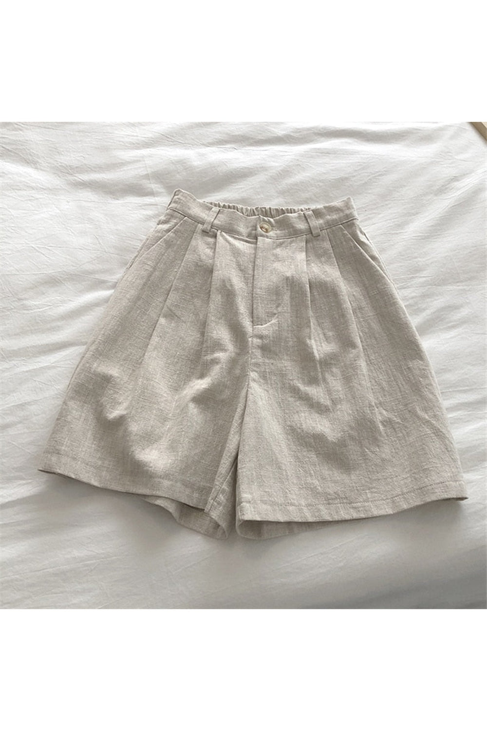 Cotton Linen Retro Shorts