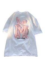 Cotton Rabbit Ear Pink T-shirt