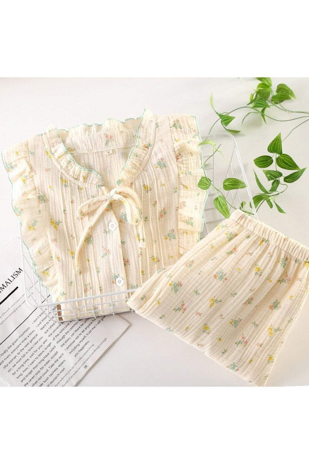 Cotton Spring Pajama Set