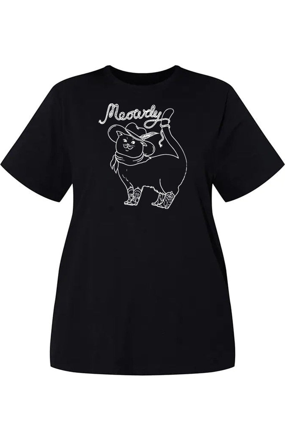 Cowboy Cat Graphic T-shirt