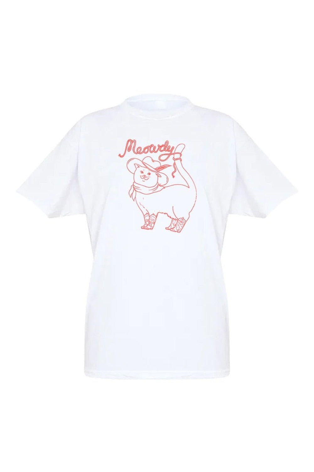 Cowboy Cat Graphic T-shirt