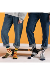 Creative Irregular Short Couple Socks