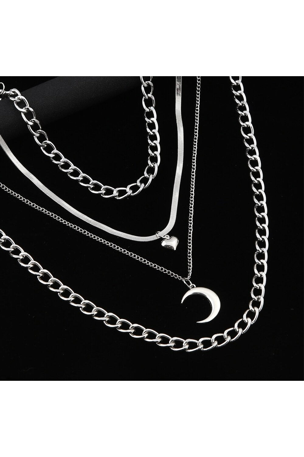 Crescent Gothic Necklace