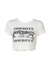 Crop Top "COWBOYS"