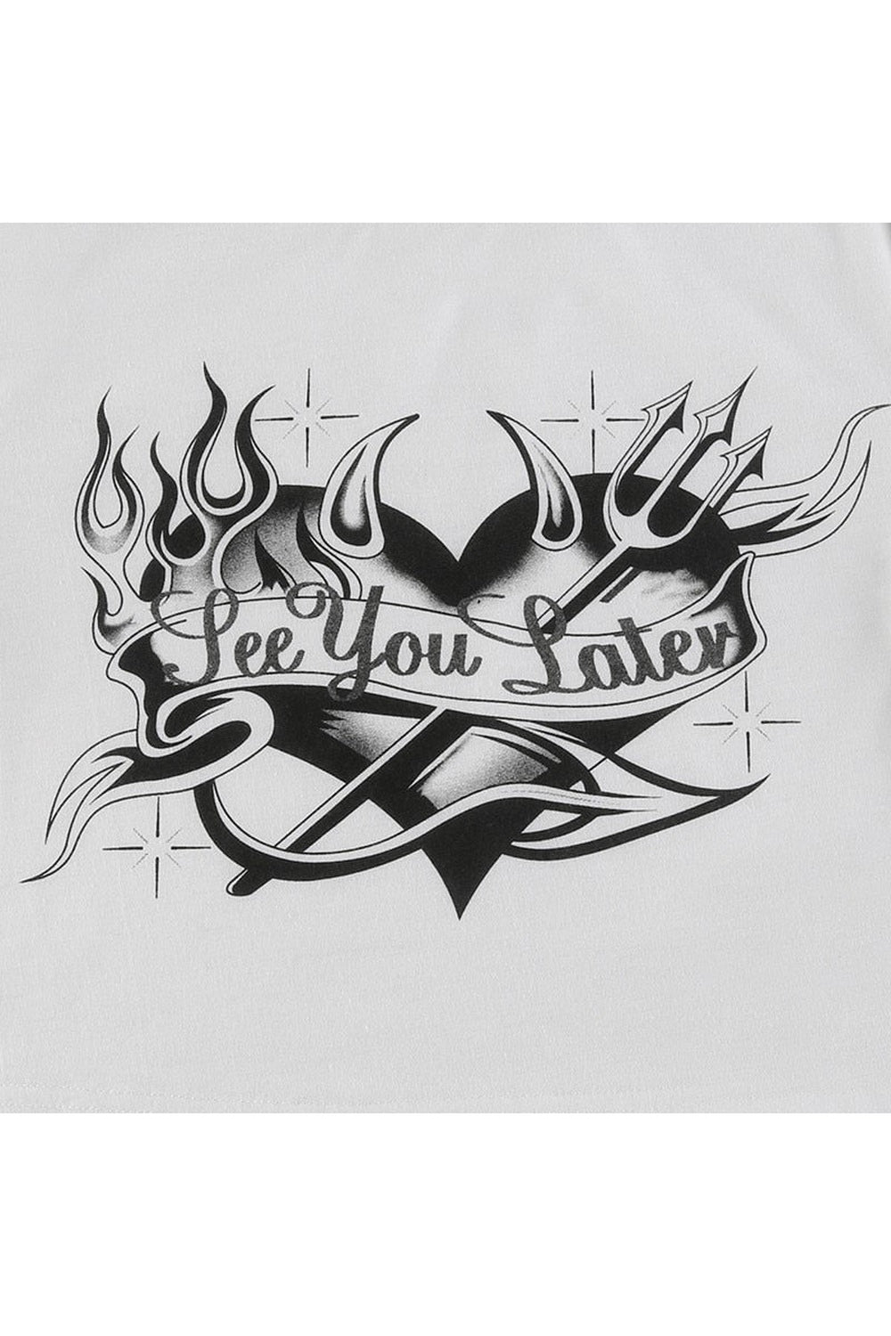 Crop Top "SEE YOU LATER"