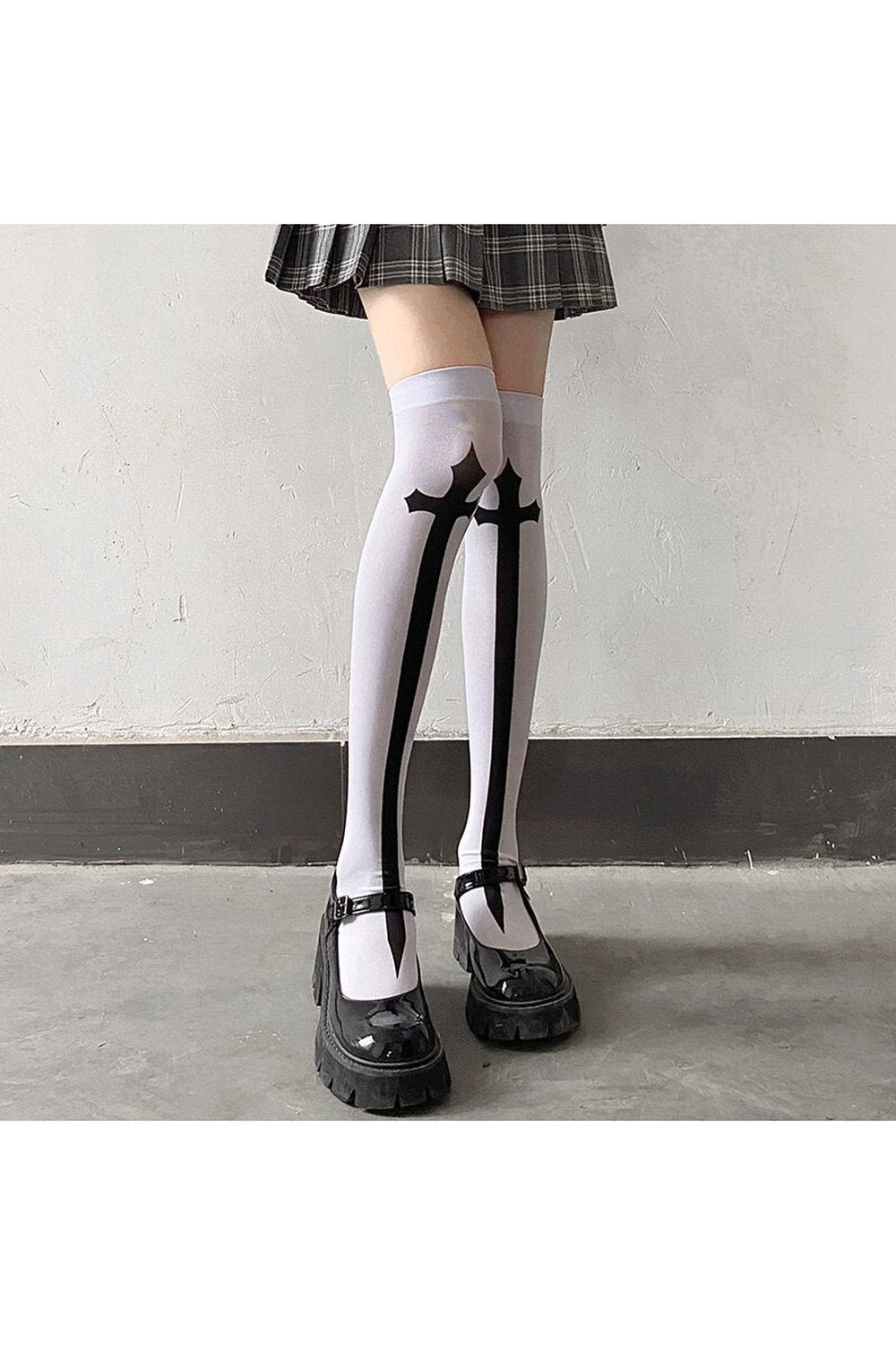 Cross Cosplay Stockings