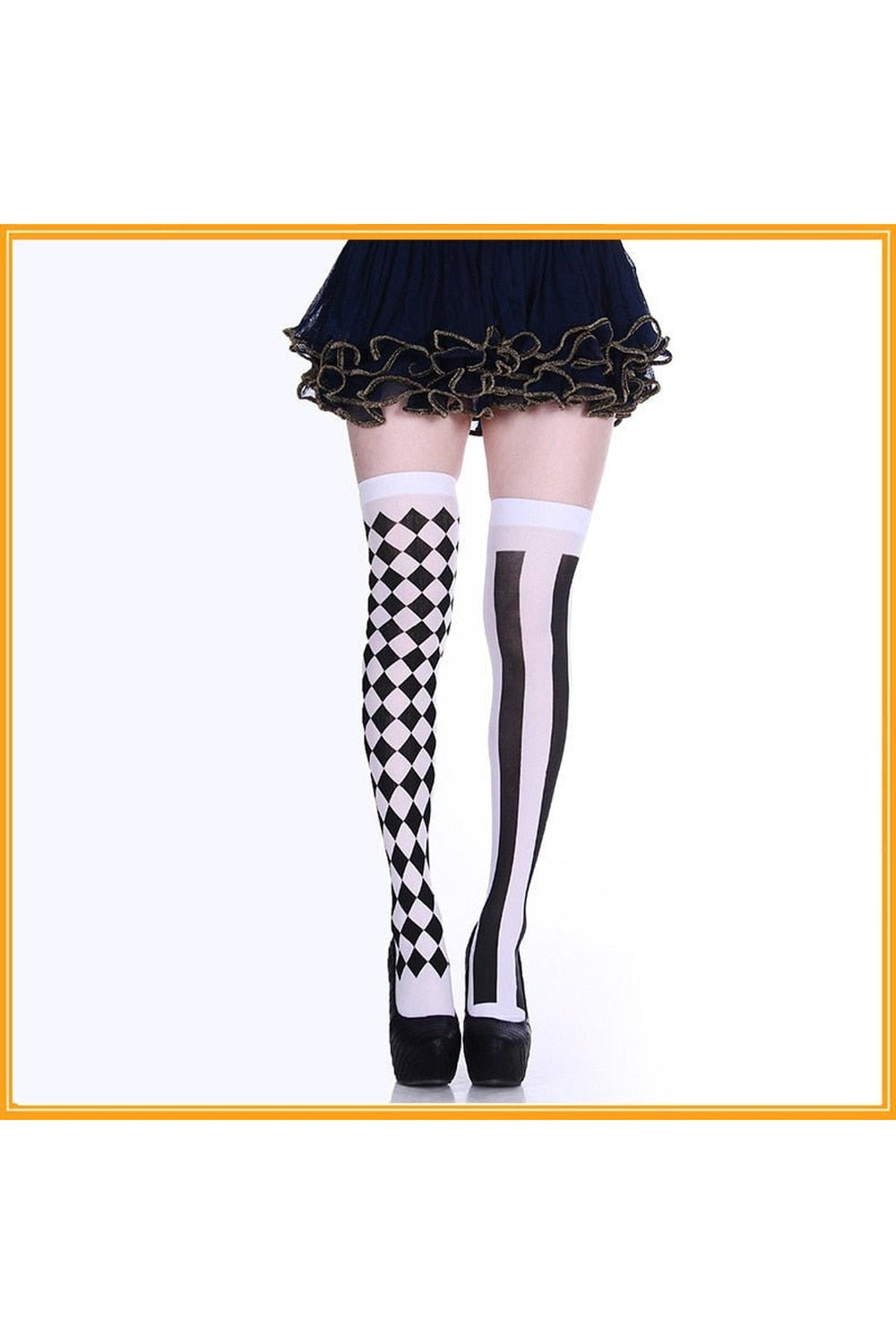 Cross Cosplay Stockings