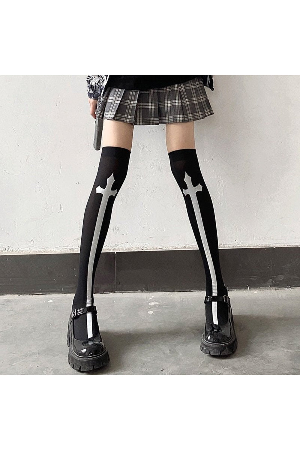 Cross Cosplay Stockings