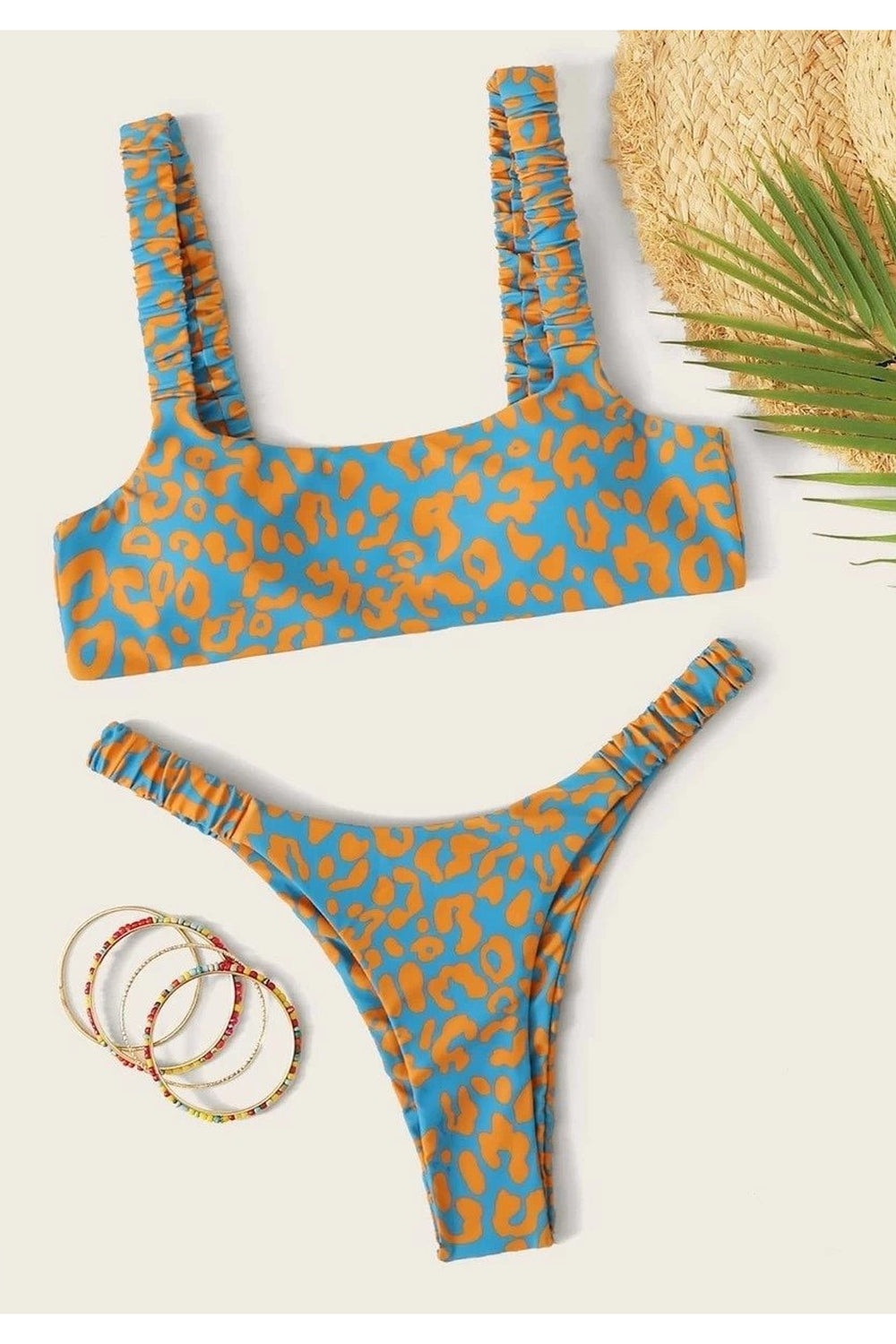 Cute Leopard Aesthetic Swimsuit