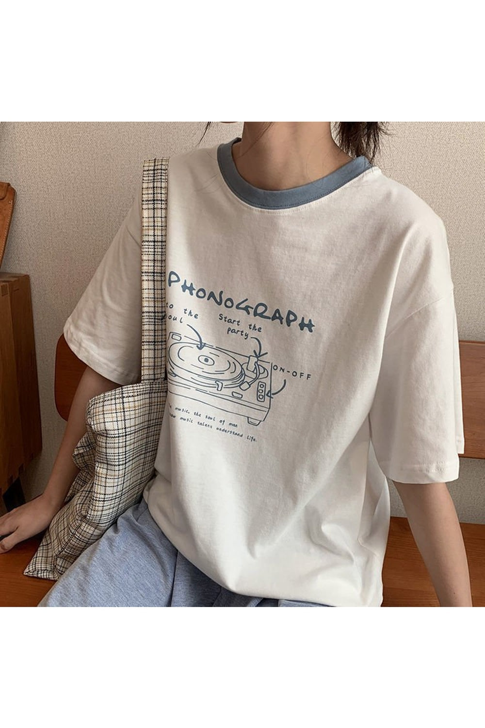 Cute Printed Aesthetic T-shirt