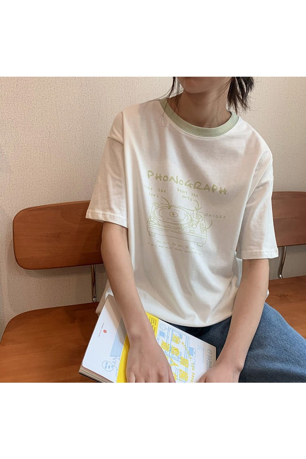 Cute Printed Aesthetic T-shirt