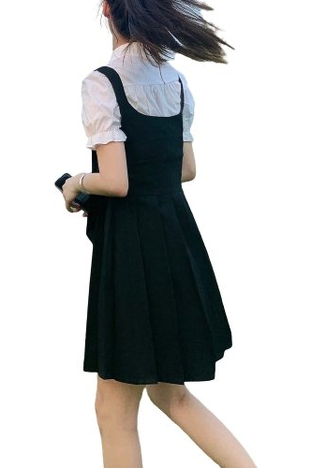 Cute Student Pleated Dress