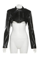 Fall Cyber Gothic Y2K Zipper Jacket