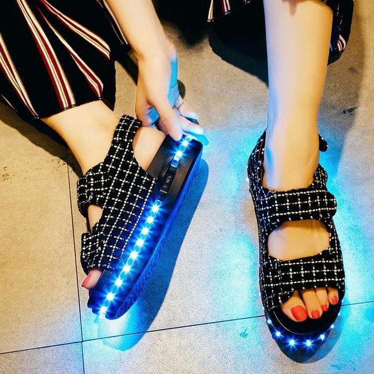 Colorful LED Lighting Sandals