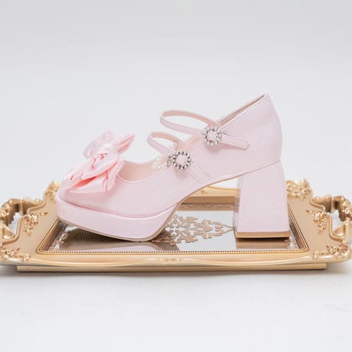 Lolita Pastel Bow Knot Mary Janes Lolita Shoes ON07