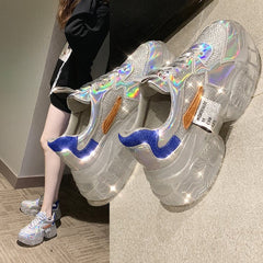 Laser Silver Cool Shoes BE777