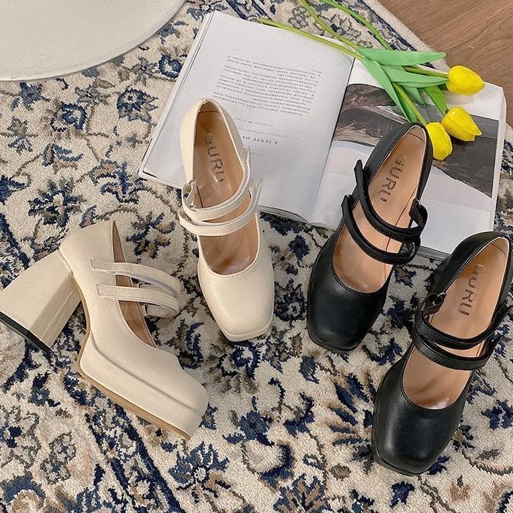 Lolita Lace-Up Heel High Heels
