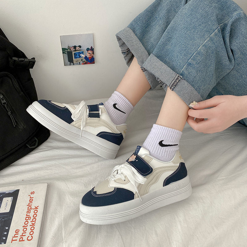Kawaii Lolita White Spring Sport Shoes