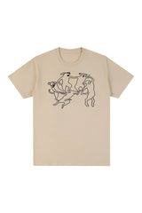 Dance Dogs Graphic T-shirt